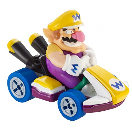 Hot Wheels Mario Kart Транспортные средства с персонажами Wario GBG32