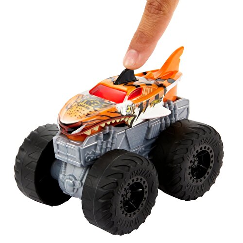 Hot Wheels Monster Trucks 1:43 масштаб Ревущие автомобили Тигровая акула HDX62