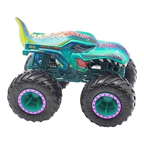 Hot Wheels Monster Trucks 1:64 Arabalar Mega Wrex Turkuaz GWK18