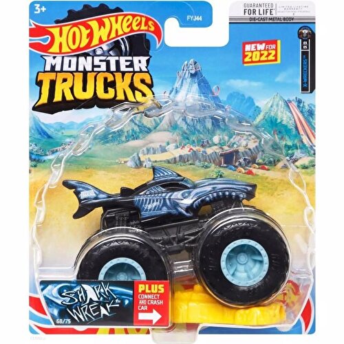 Hot Wheels Monster Trucks 1:64 Arabalar Shark Wreak HCP69