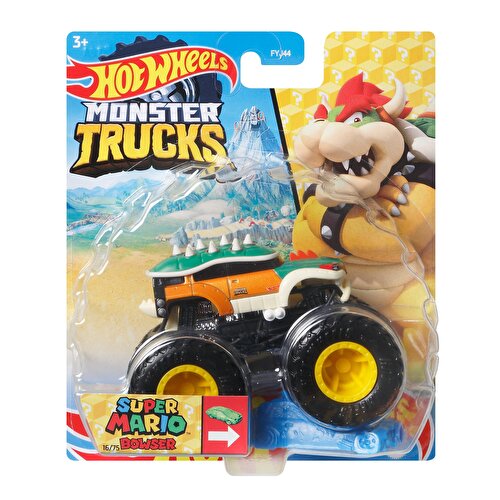 Hot Wheels Monster Trucks 1:64 Arabalar Super Mario Bowser HHG84