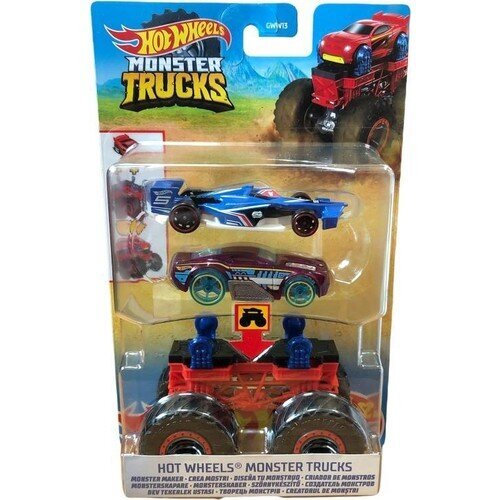 Hot Wheels Monster Trucks Giant Wheel Master Series HDV01