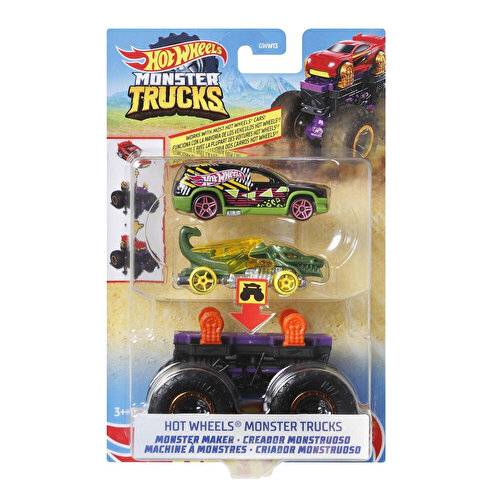 Hot Wheels Monster Trucks Giant Wheel Master Series HDV02