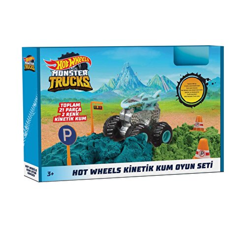 Hot Wheels Monster Trucks Kinetic Kum Oyun Seti HHJ36