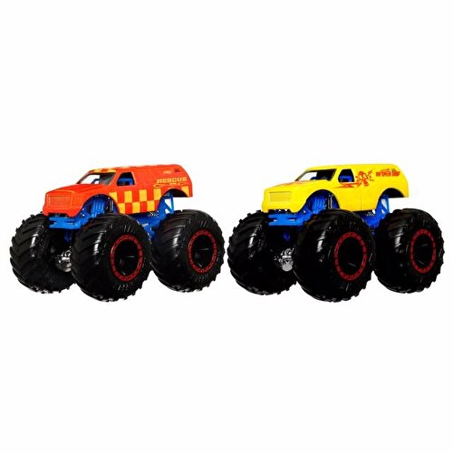 Hot Wheels Monster Trucks Меняющие цвет автомобили Town Heauler HGX10