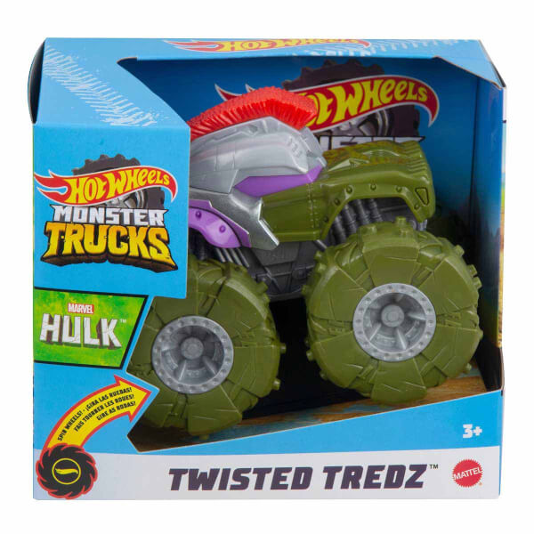 Hot Wheels Monster Trucks Pull Drop Cars GVK37 - Халк