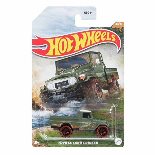 Hot Wheels Mud Runner Cars HDH10 Toyota Land Cruiser