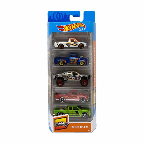 Hot Wheels Набор из пяти машинок FKT63