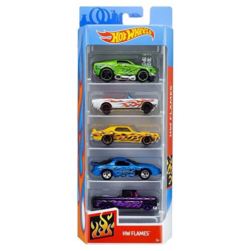 Hot Wheels Набор из пяти машинок FKT64