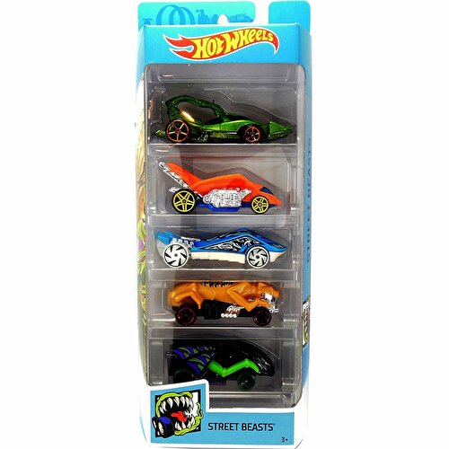 Hot Wheels Набор из пяти машинок FYL10