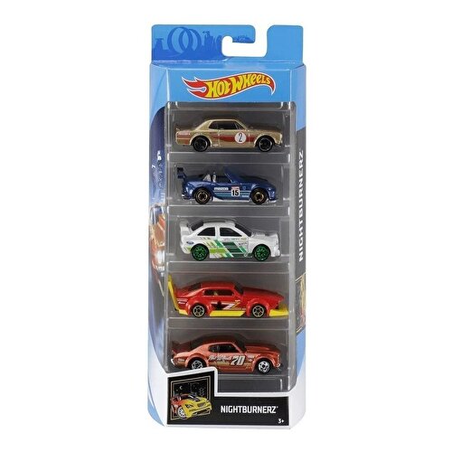 Hot Wheels Набор из пяти машинок FYL12