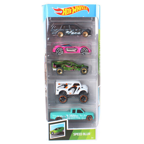 Hot Wheels Набор из пяти машинок FYL13