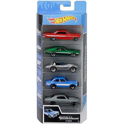 Hot Wheels Набор из пяти машинок FYL16