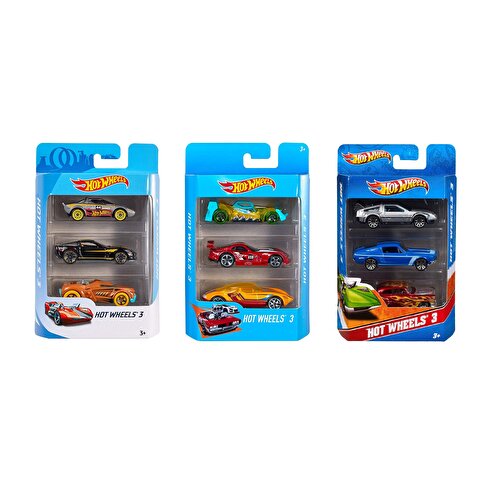 Hot Wheels Набор из трех машинок K5904