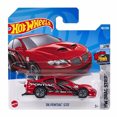 Hot Wheels Одноместные автомобили 06 Pontiac Gto HCT74