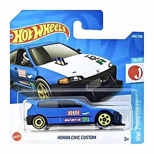 Hot Wheels Одноместные автомобили Honda Civic Custom HCT11