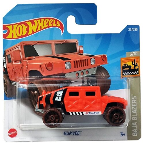 Hot Wheels Одноместные автомобили Humvee HCV03