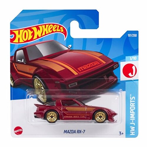 Hot Wheels Одноместные автомобили Mazda RX-7 HCX24