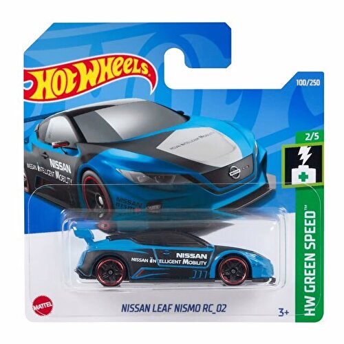 Hot Wheels Одноместные автомобили Nissan Leaf Nismo Rc_02 HCX89