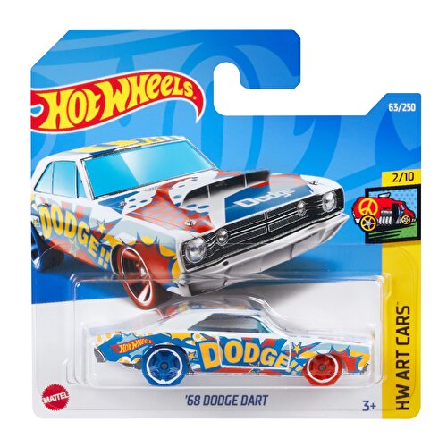 Hot Wheels Одноместный автомобиль '68 Dodge Dart HCW34