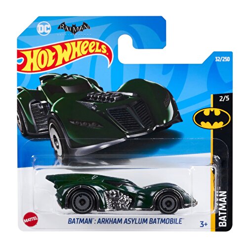 Hot Wheels Одноместный автомобиль Batman: Arkham Asylum Бэтмобиль HCV63