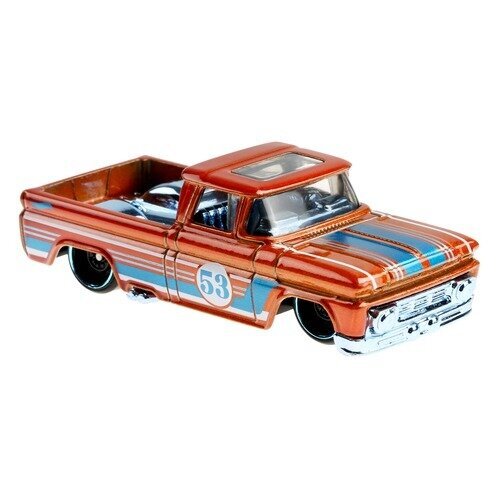 Hot Wheels Синие и блестящие автомобили Custom '62 Chevy Pickup GRR38