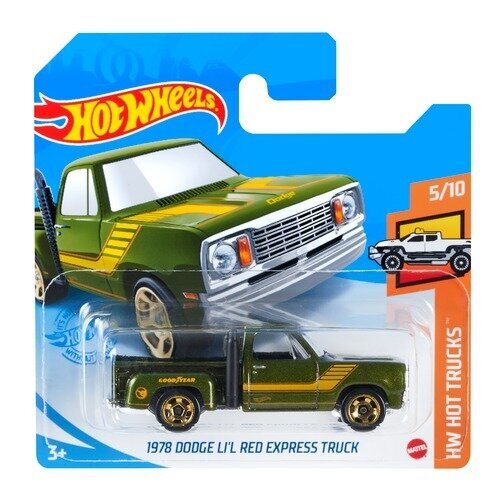 Hot Wheels Tekli Araba 1978 Dodge Li'l Red Express Truck GTC95