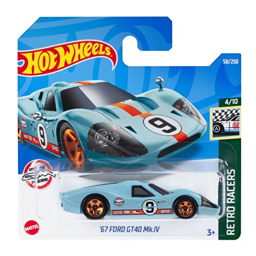 Hot Wheels Tekli Araba '67 Ford GT40 Mk.IV HCT72