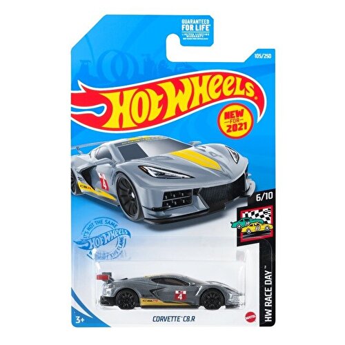 Hot Wheels Tekli Araba Corvette C8 R GTB66