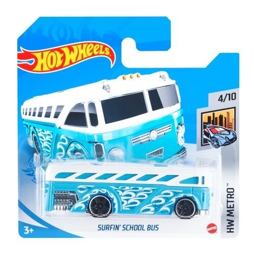 Hot Wheels Tekli Araba Surfin' School Bus GTC61