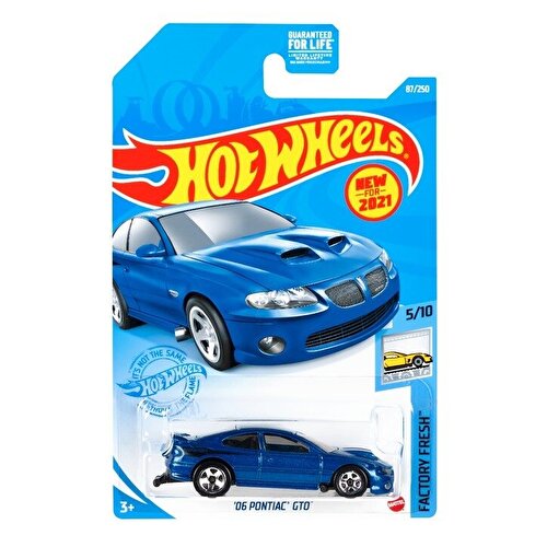 Hot Wheels Tekli Arabalar '06 Pontiac GTO GTB72