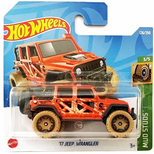 Hot Wheels Tekli Arabalar 17 Jeep Wrangler Thunt HCY03