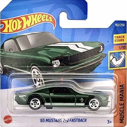 Hot Wheels Tekli Arabalar 65 Mustang 2+2 Fastback HCV37