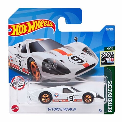 Hot Wheels Tekli Arabalar 67 Ford GT40 Mk. IV HCW67