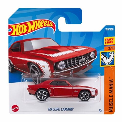 Hot Wheels Tekli Arabalar 69 Copo Camaro HCV68