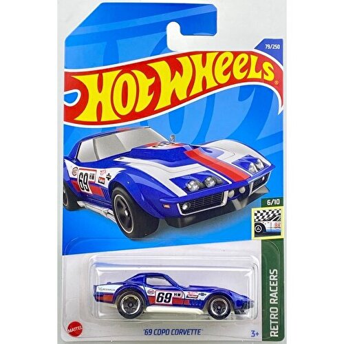 Hot Wheels Tekli Arabalar 69 Copo Corvette HCV10