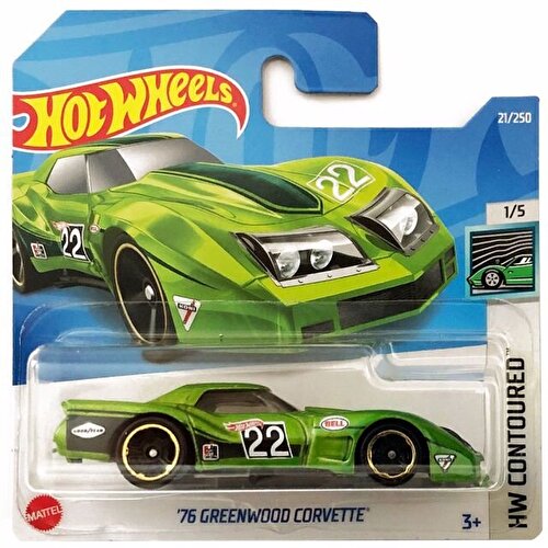 Hot Wheels Tekli Arabalar '76 Greenwood Corvette HCW80