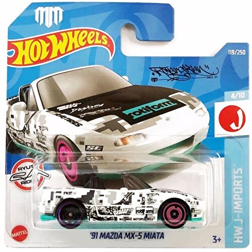 Hot Wheels Tekli Arabalar ´91 Mazda Mx-5 Miata HCV77