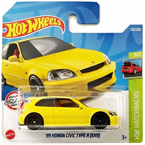 Hot Wheels Tekli Arabalar '99 Honda Civic Type R Ek9 HCT98