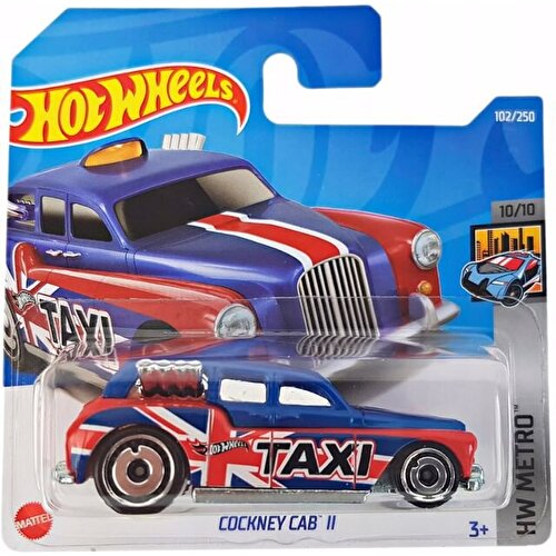 Hot Wheels Tekli Arabalar Cockney Cab II HCW55