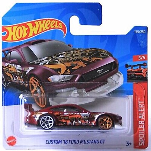 Hot Wheels Tekli Arabalar Custom 18 Ford Mustang GT HCV87