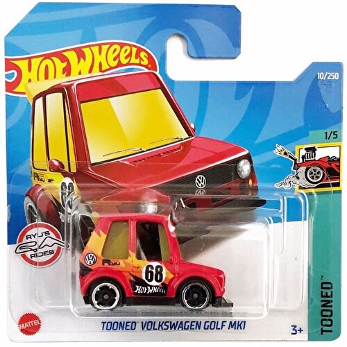 Hot Wheels Tekli Arabalar Tooned Volkswagen Golf Mk1 HCW71