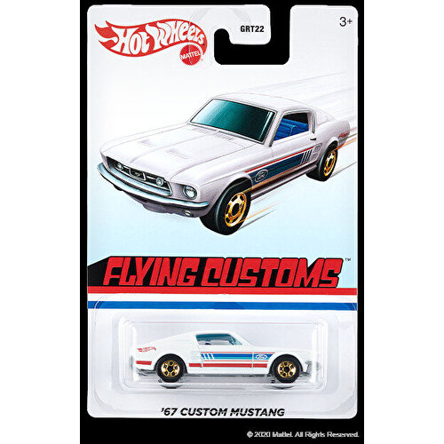 Hot Wheels Тематические ретро автомобили '67 Custom Mustang GRT25