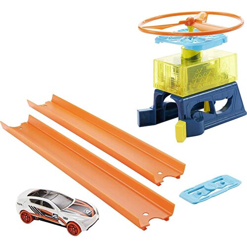 Hot Wheels Track Builder Design and Rebuild Series Беспилотный подъемник HDX76