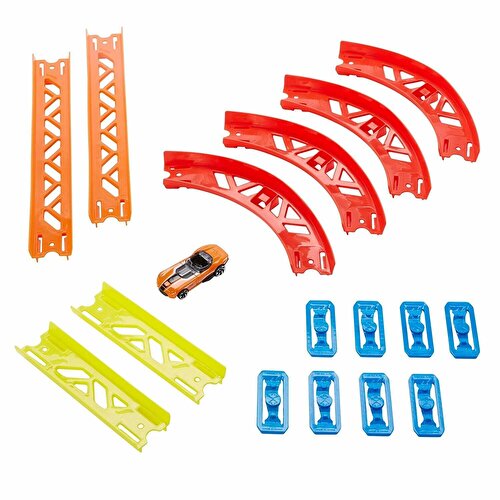 Hot Wheels Track Builder Design and Rebuild Series Curve Pack GLC88