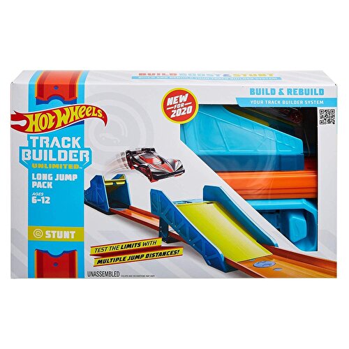 Hot Wheels Track Builder Design and Rebuild Series Long Jump Pack GLC89