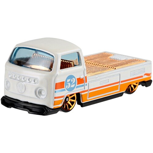 Hot Wheels Яркая и хромированная специальная серия Volkswagen T2 Пикап GJW54