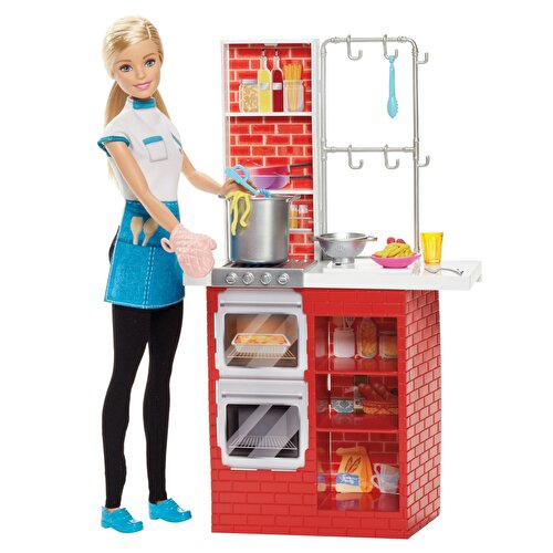 Игровой набор Barbie Pasta Chef and Kitchen Playset