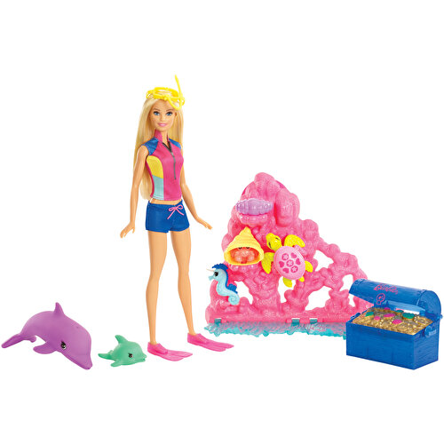 Игровой набор Barbie Волшебные дельфины Чудеса океана