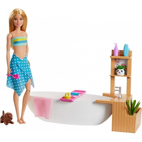 Игровой набор Barbie Wellness Barbie's Spa Day GJN32